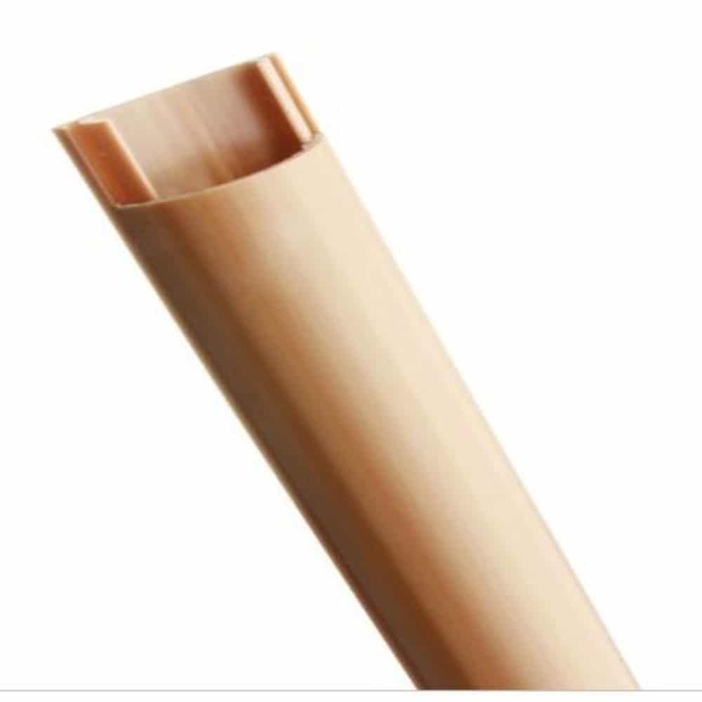 반달 전선몰딩 29mm 1M 2P 전선보호커버 전선쫄대