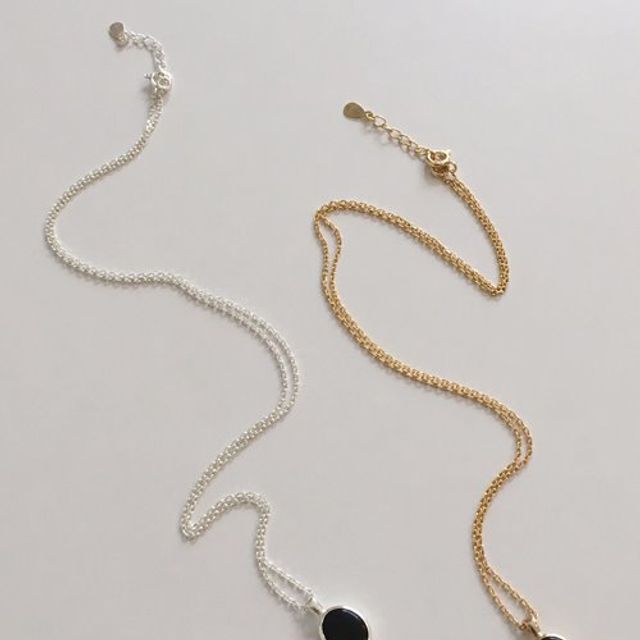 (silver925) center necklace