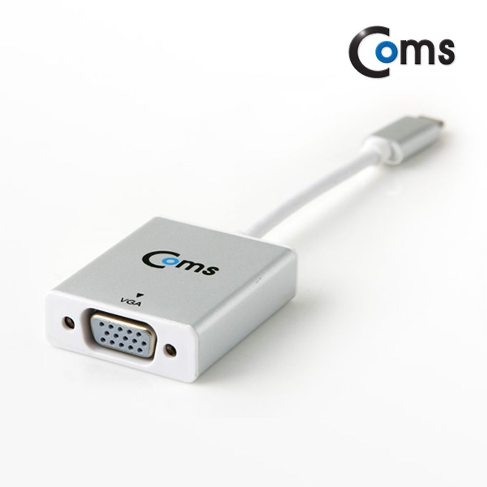 Coms USB 3.1 컨버터(Type C) VGA 변환 WT588