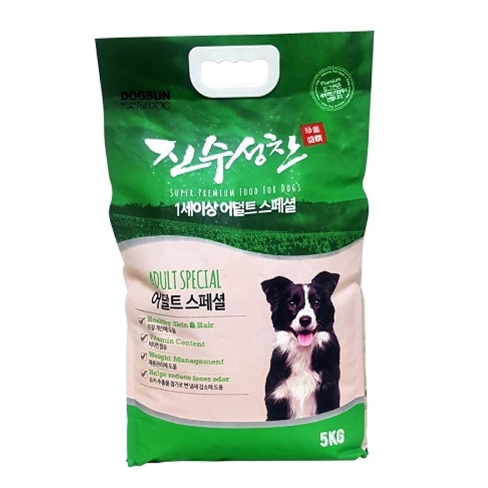 강아지 스페셜 진수성찬 일상 어덜트 5kg 1P 건식 사