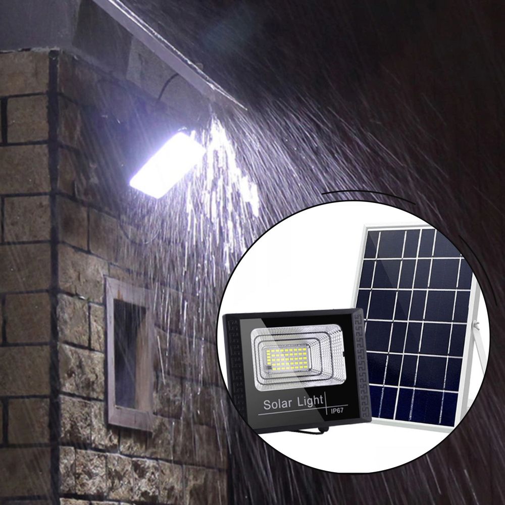 220MM 태양광충전 방수등급 LED 65와트 투광등세트