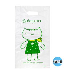 아이티알,NE A3 단추봉투(100매입) 비닐 쇼핑백 손잡이 선물용봉투