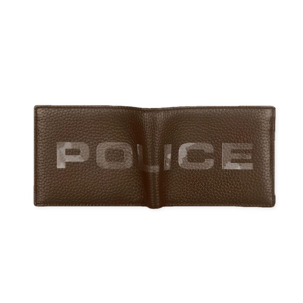 PT3348072 FOLD POLICE BI WALLET COIN CAMOU MORASS