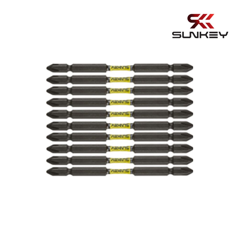 십자 일자 육각 +PH2x+PH2 110mm 토션비트 10pcs
