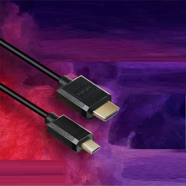 마이크로 HDMI 초슬림 케이블 60cm HDMI M to IF699