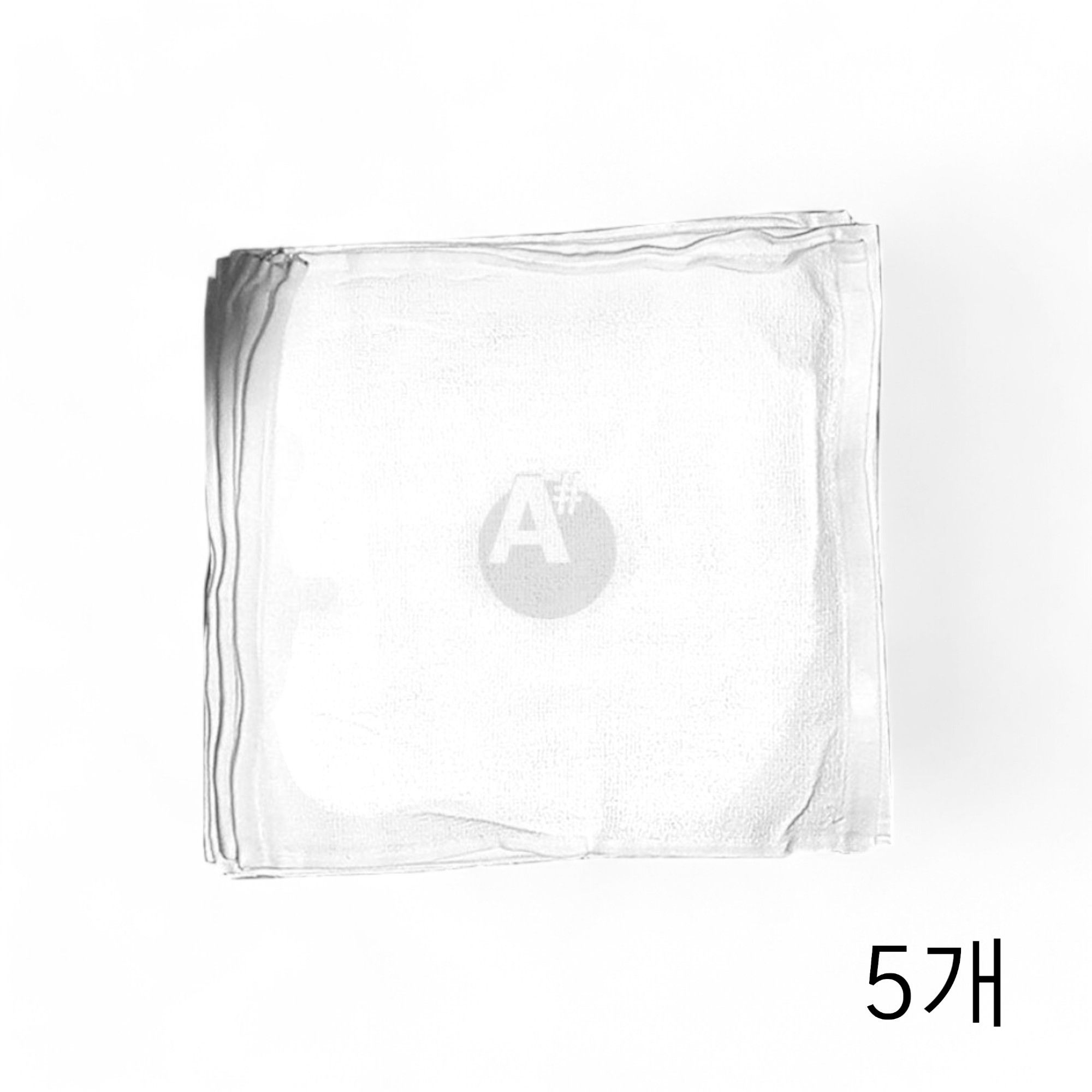 송월 행주 백색 소 26X26cm 10입 X5개 업소용 면행주