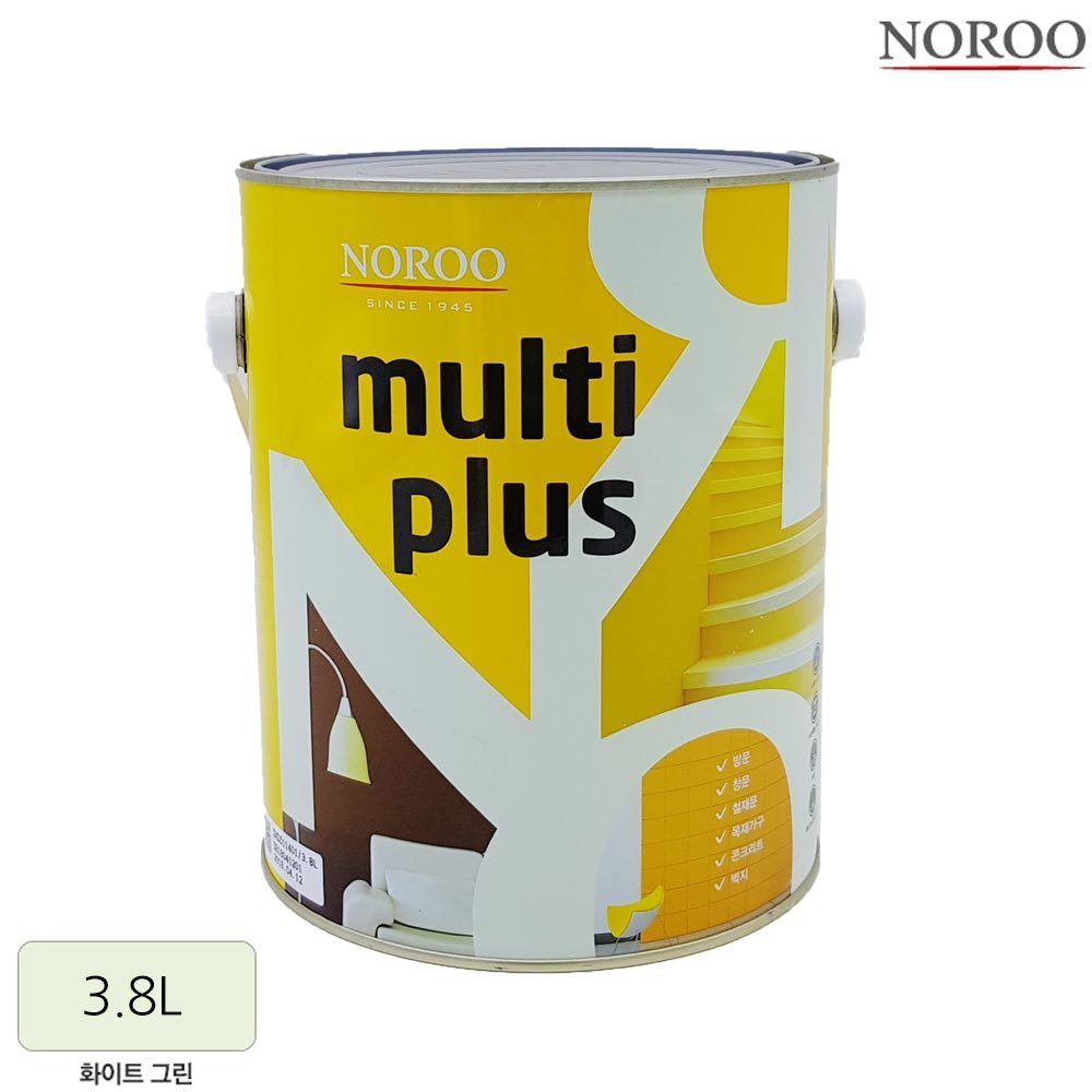 다용도 페인트 멀티플러스 3.8L 화이트그린