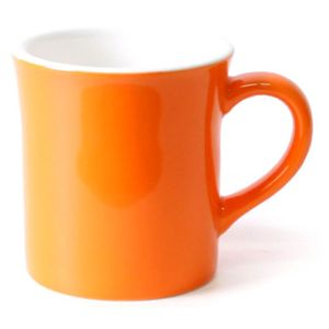 아이티알,NE 모던 심플컬러 머그컵 (오렌지) 도자기컵 머그잔 컵