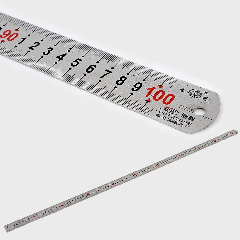 스틸 100cm 쇠자 철자 제도자 직자 1m쇠자 1m철자