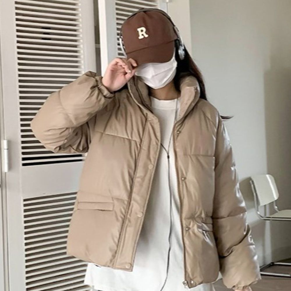 패딩 레더 아우터 점퍼 보드미 가을 자켓 하이