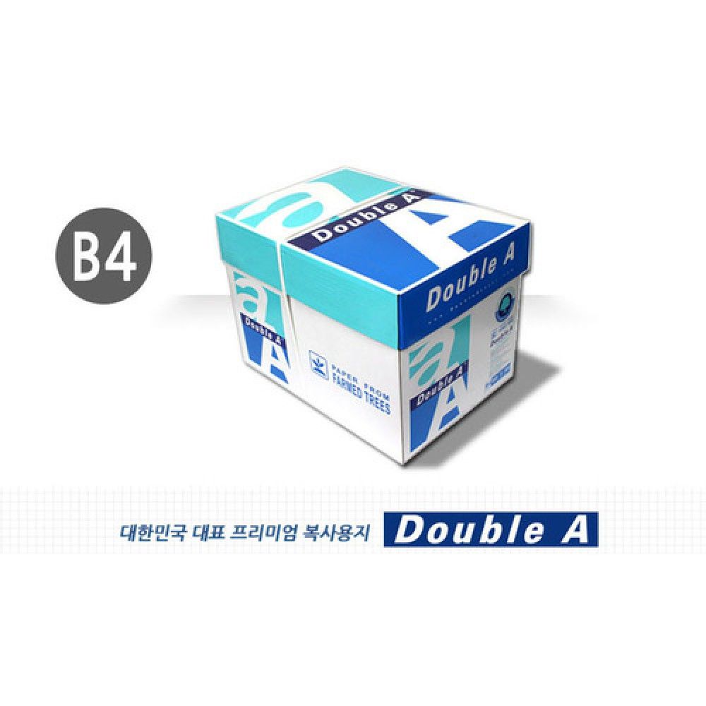 더블에이 80g 2500매1BOX JS B4