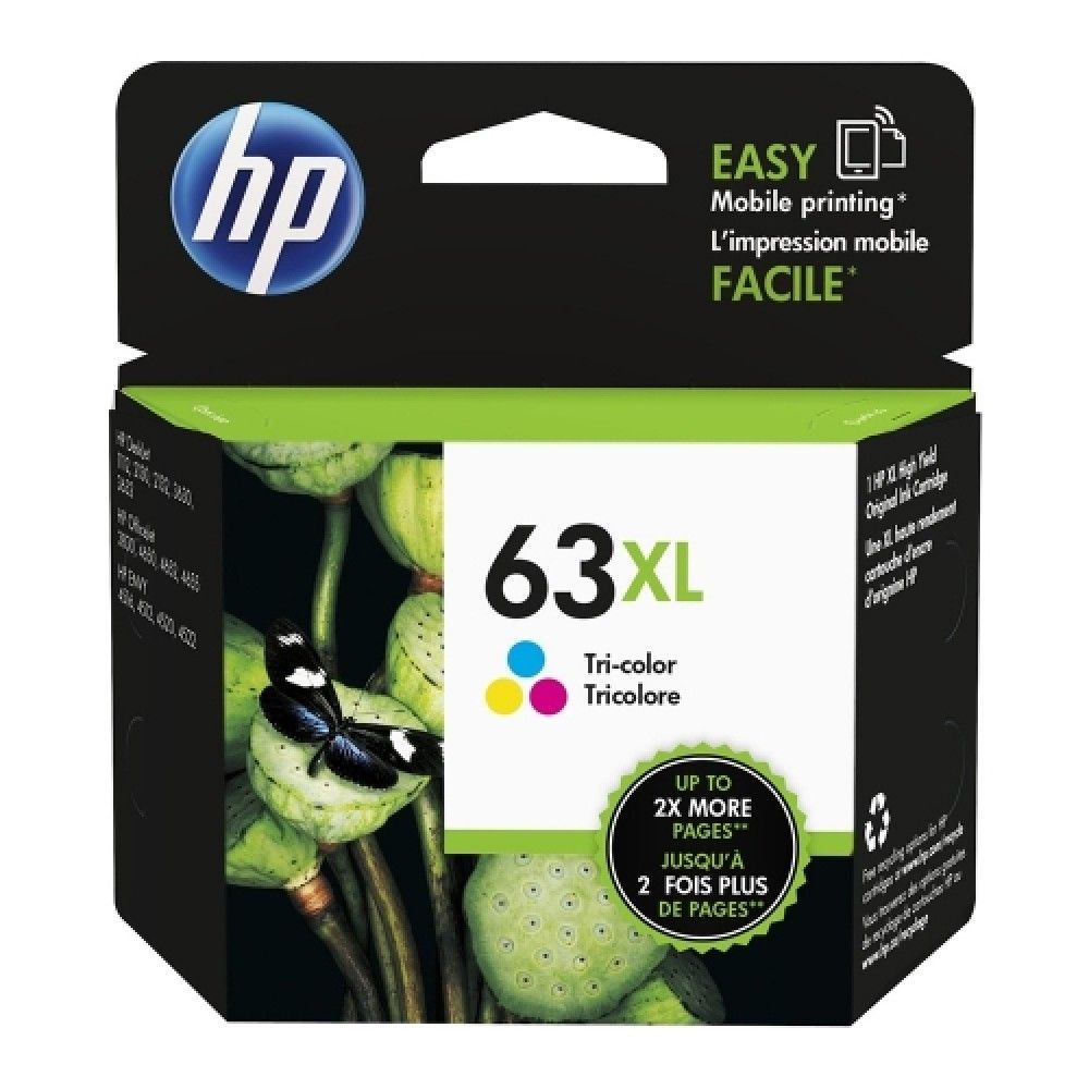 HP 정품잉크 NO.63XL F6U63AA 칼라 JS 300매