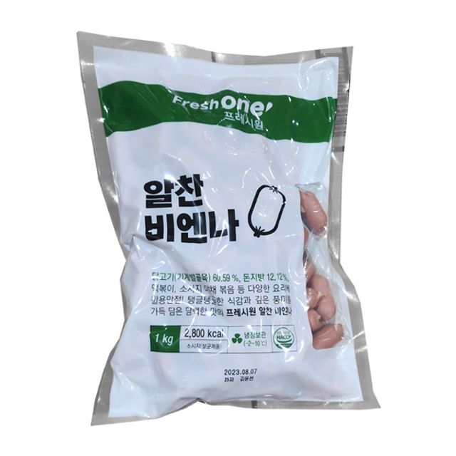 (냉장)비엔나소시지(프레시원 1Kg)