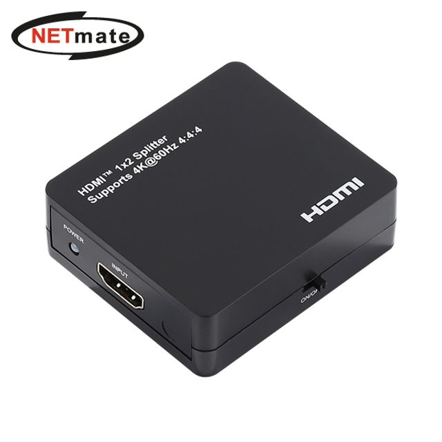 넷메이트 NM-PTP12M 4K 60Hz HDMI 2.0 1 2 분배기