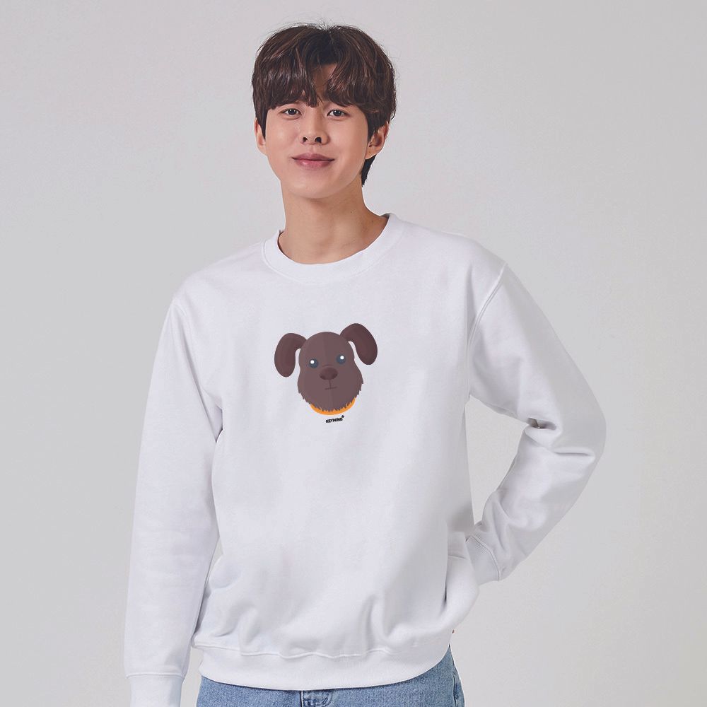 키밍 강아지 DOG 그래픽 맨투맨 후드티