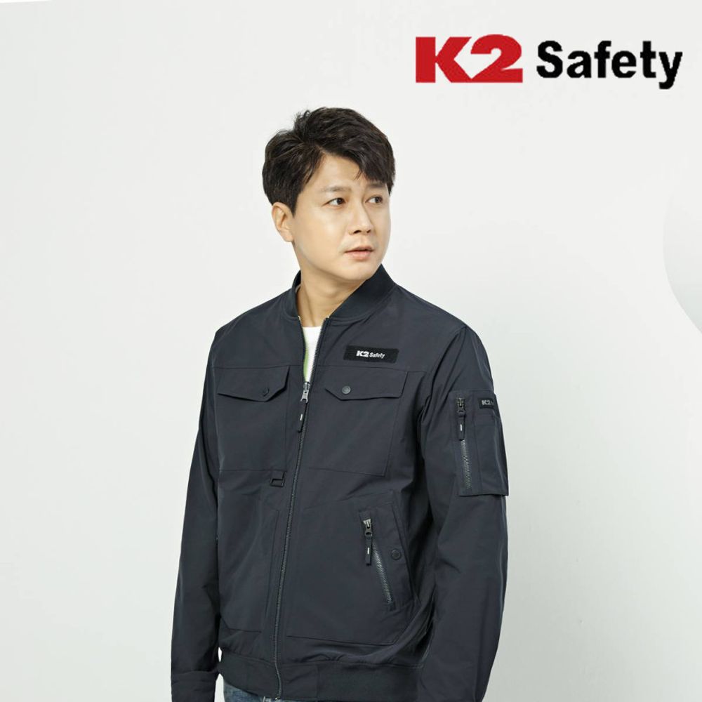 K2 safety JK-2108 통기성 반사기능 앙면자켓
