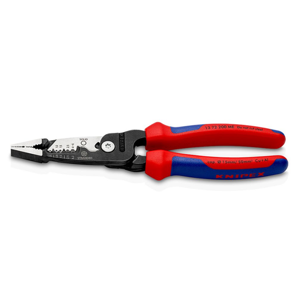KNIPEX 만능플라이어_13-72-200ME 185mm