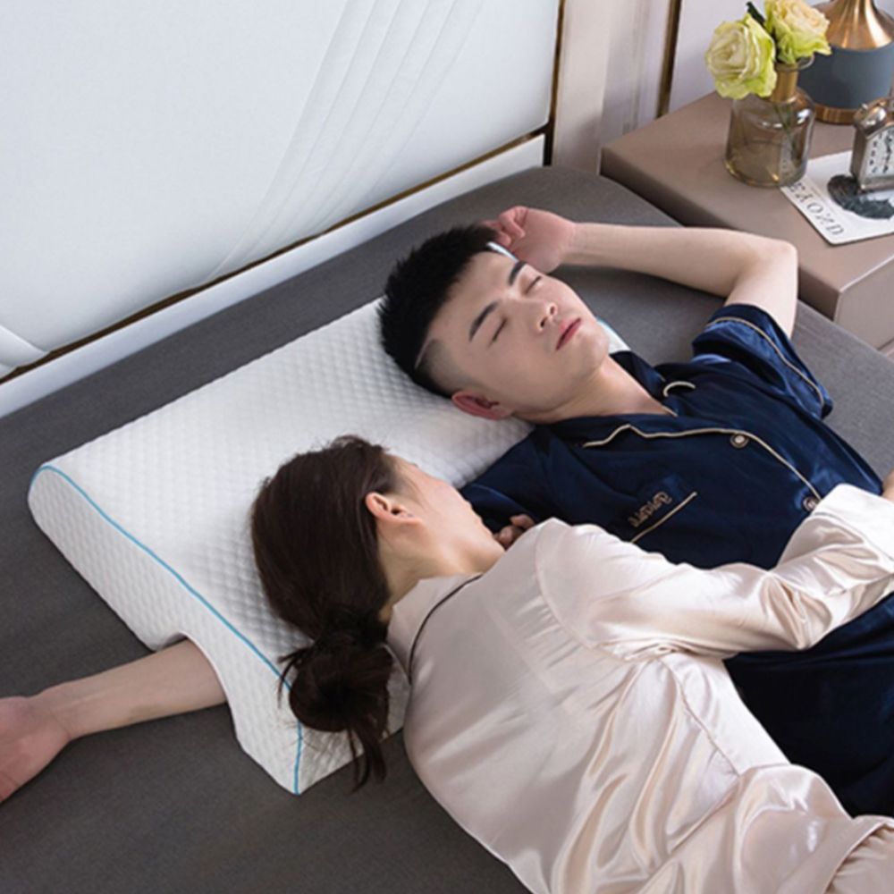 2인용 메모리폼 커플 팔베개 오른팔 목보호베개