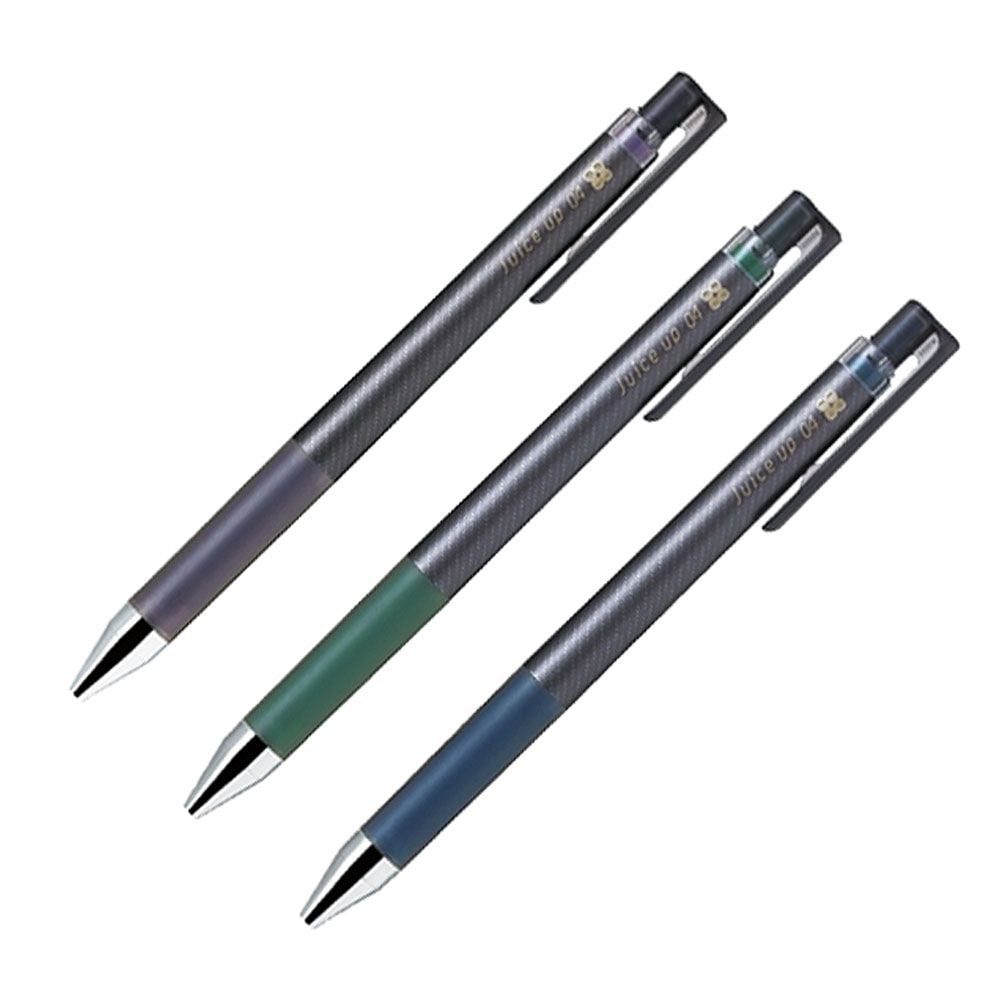 쥬스업 클래식 글로시 0.4mm 볼펜 5개입 젤잉크펜