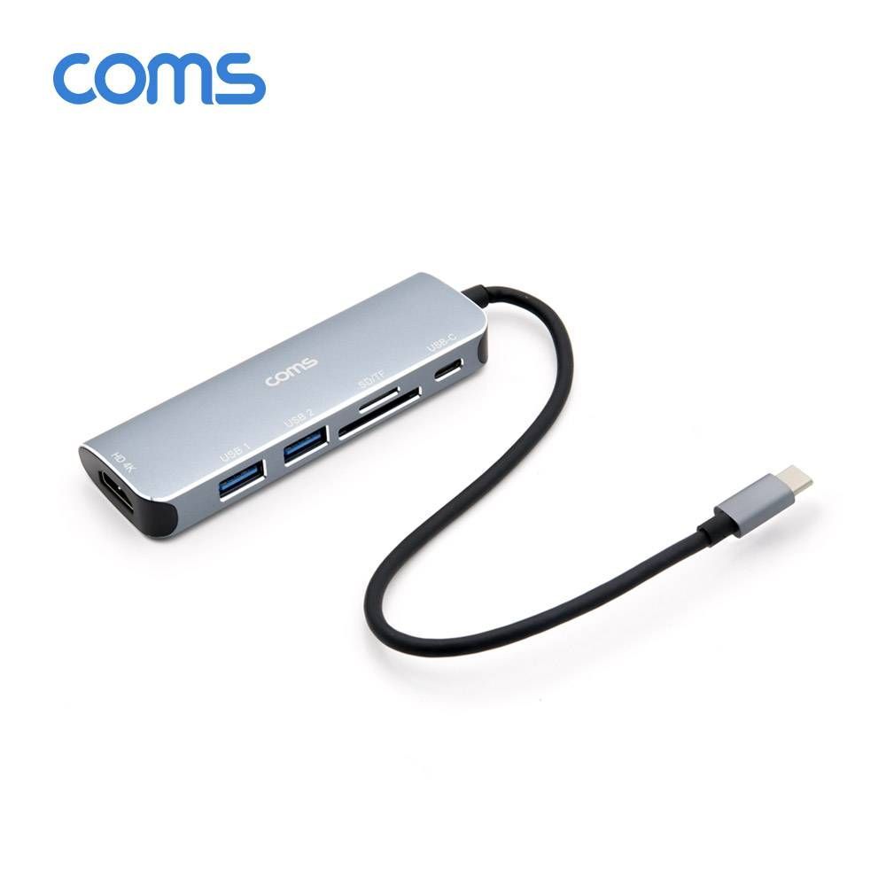 USB 3.1(Type C)멀티 도킹+허브 USB 3.0x2+HDMI+SD TF