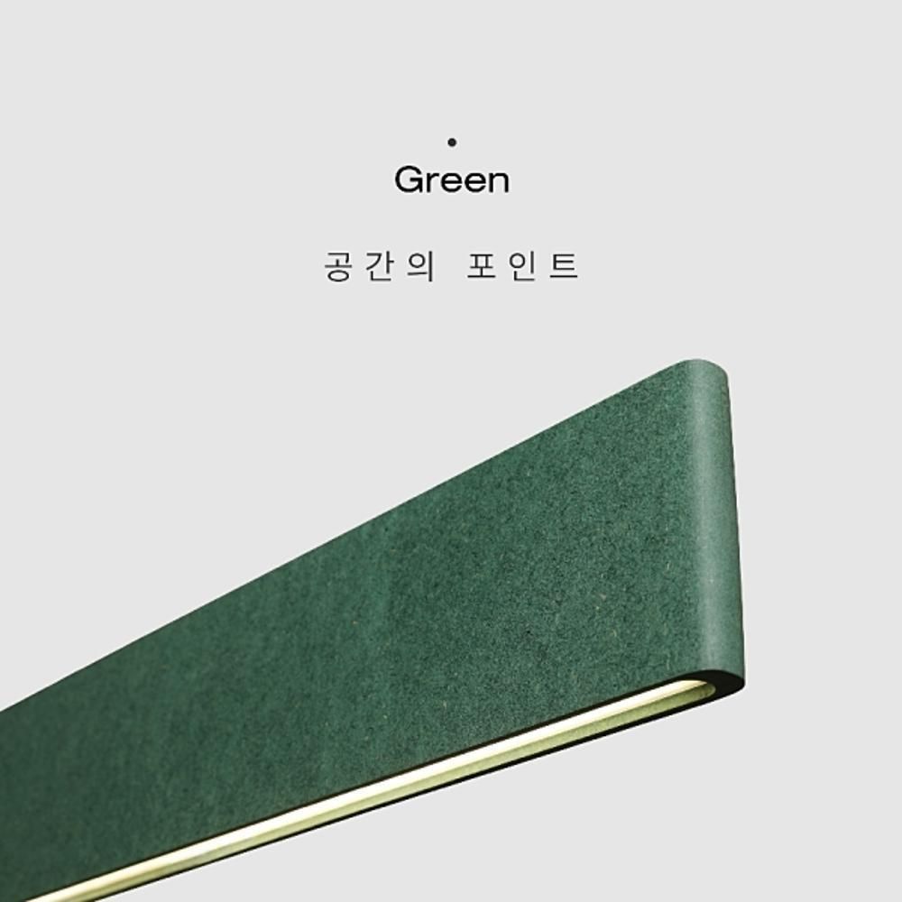 Oo LED 리니어 그린 4K 와이어 2M