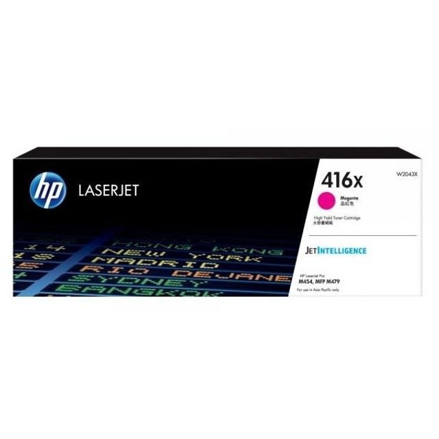 HP 토너(W2043X/No.416X/적색/6000매)