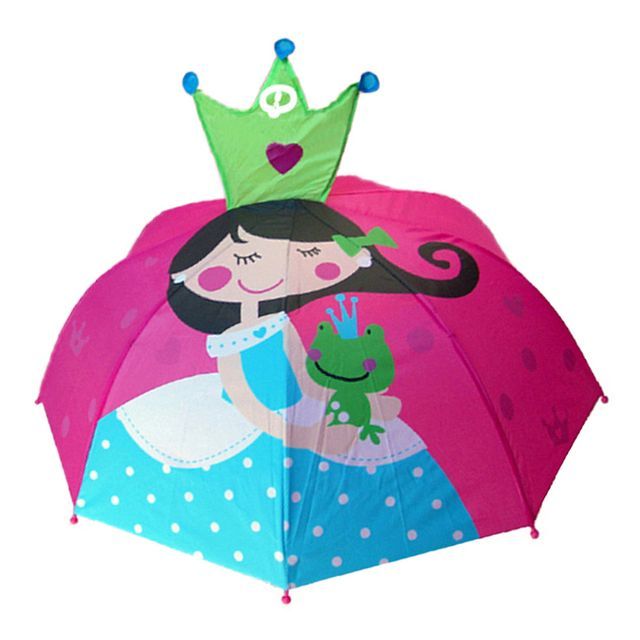 아동 우산 여아 공주