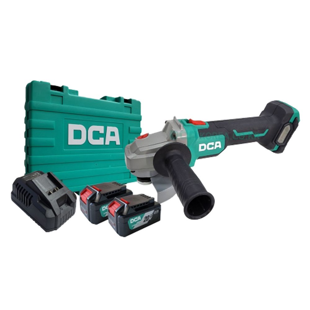 DCA BL모터 ADSM03 100mm 충전그라인더 20V 5.0AH