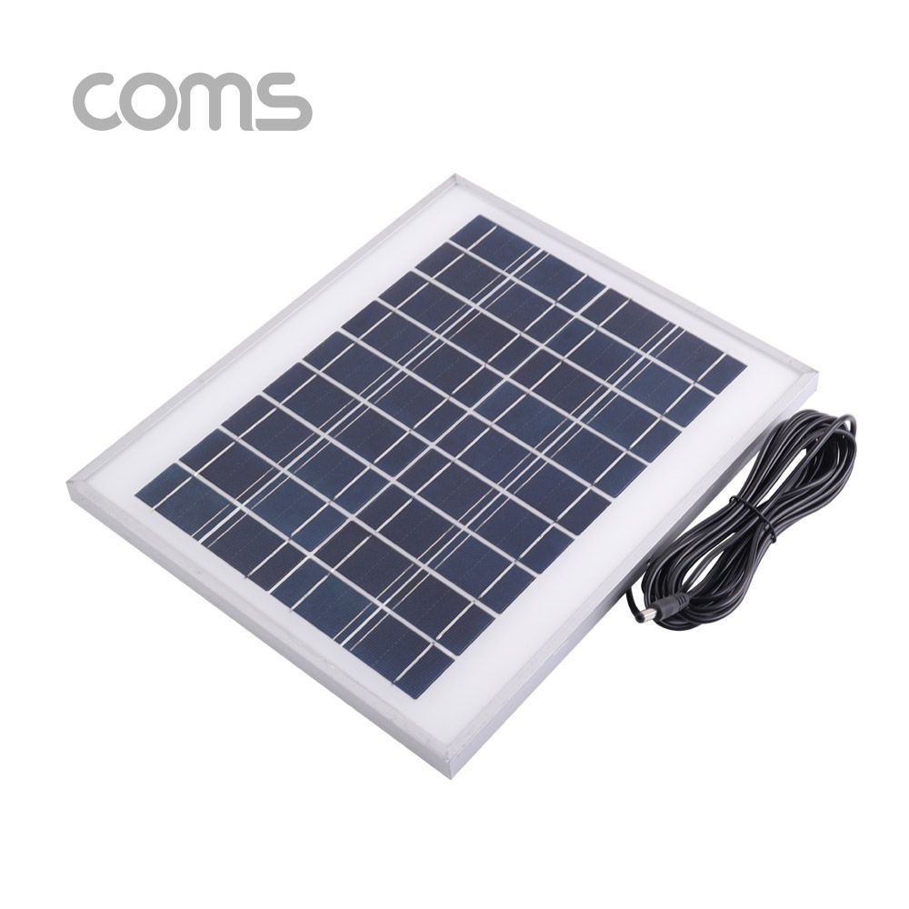 Coms 태양광 충전기 패널 18V 0.55A