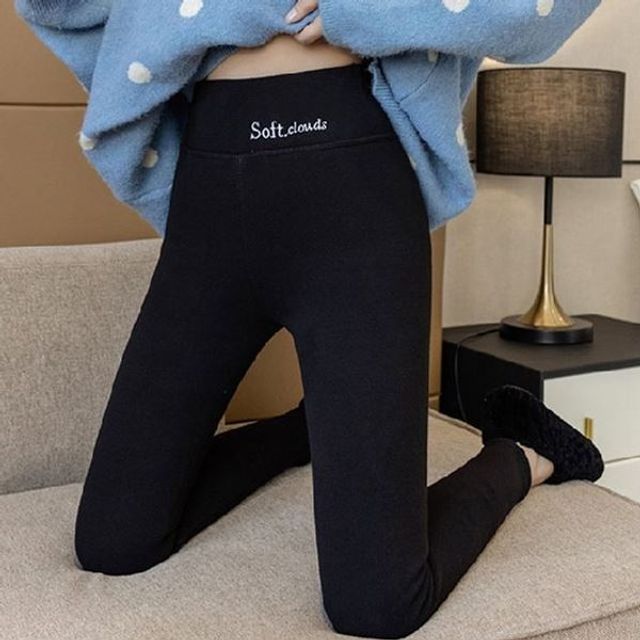영 융털 스판 스타킹 타이즈 기모 여성 레깅스