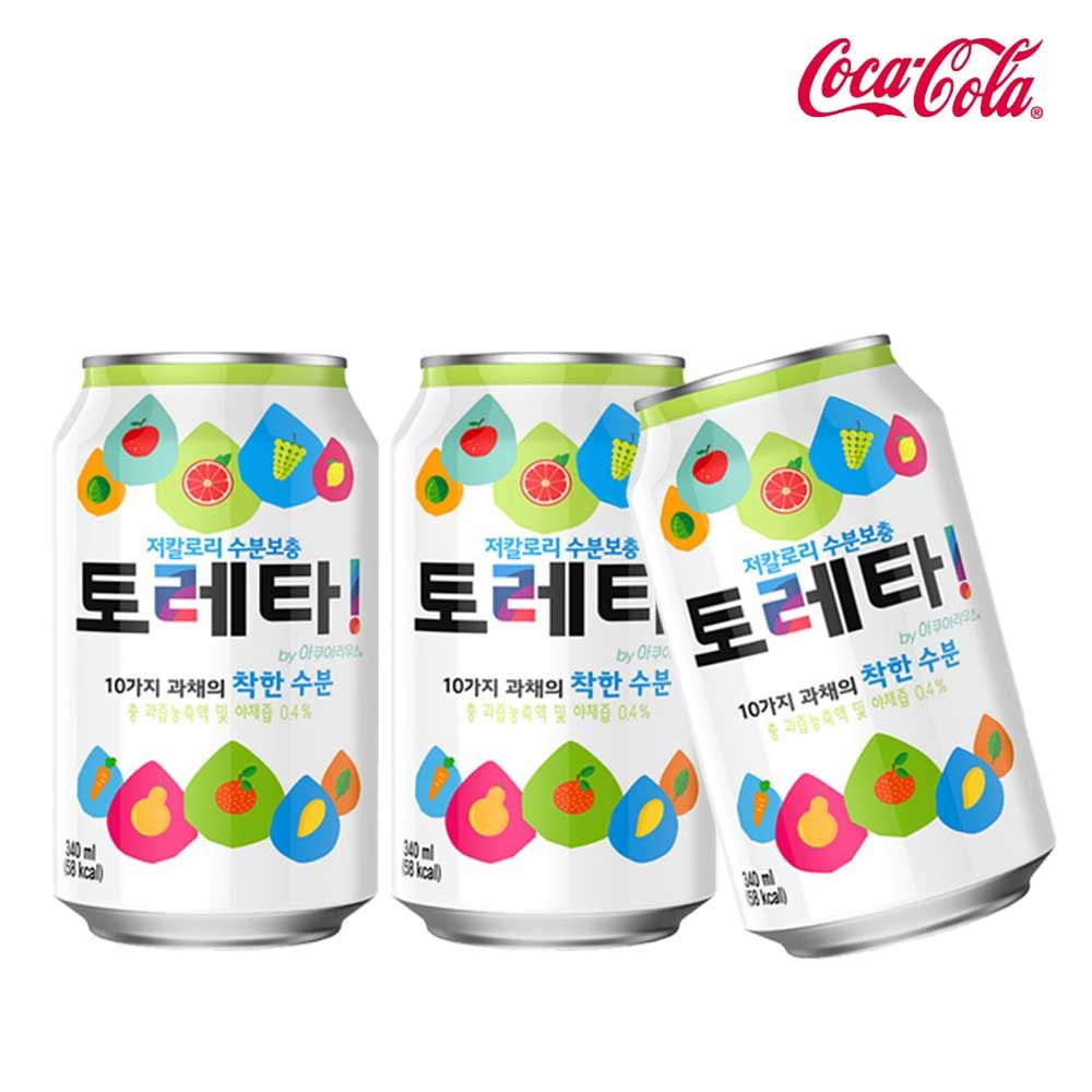 토레타 340ml X 24개 과채음료 이온음료 음료수