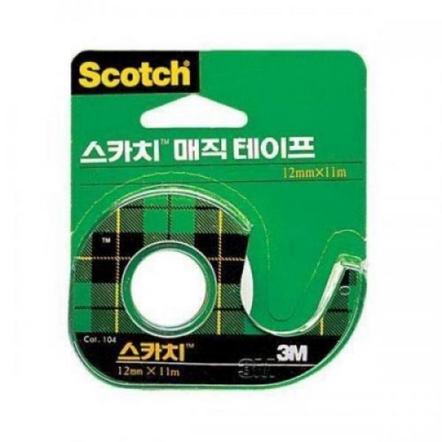 3M 매직테이프 104A 12mmx11M