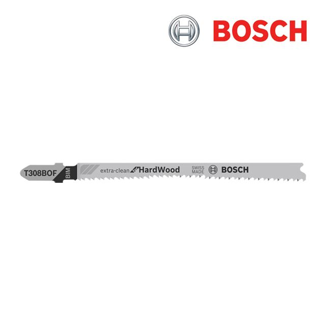 보쉬 T 308 BOF 목재용 바이메탈 직소날(5개입)