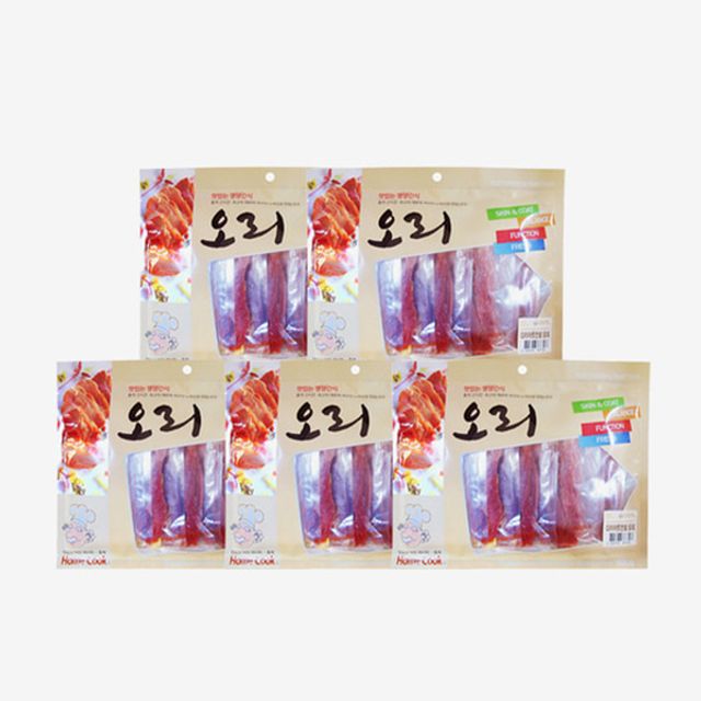 다이어트 안심오리 강아지간식 댕댕이간식 400g X 5EA