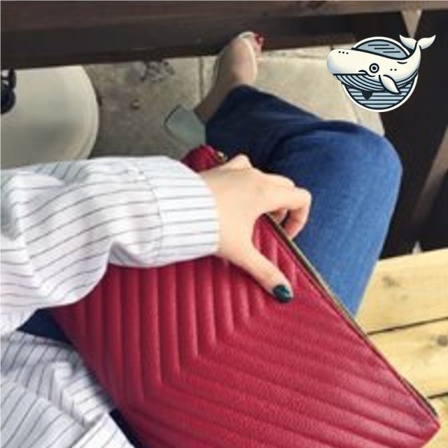 스타일리시한 데일리 클러치 백 핑크 모임 겸용