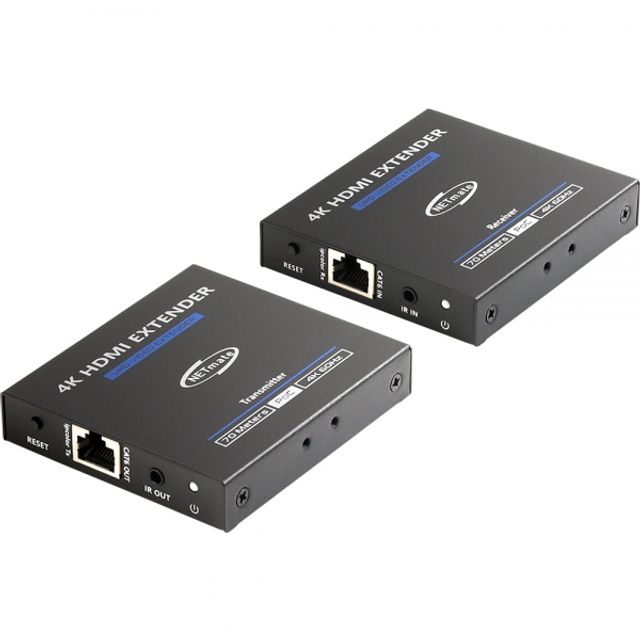 넷메이트 NM-HR03 4K 60Hz HDMI 1대1 리피터 70m