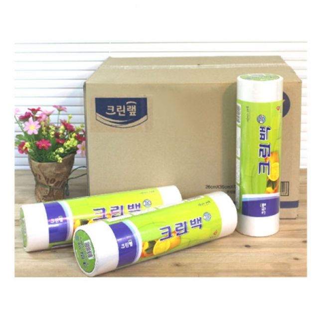 BOX 크린백 롤타입 (30x40cm) 200매 20개입 위생백