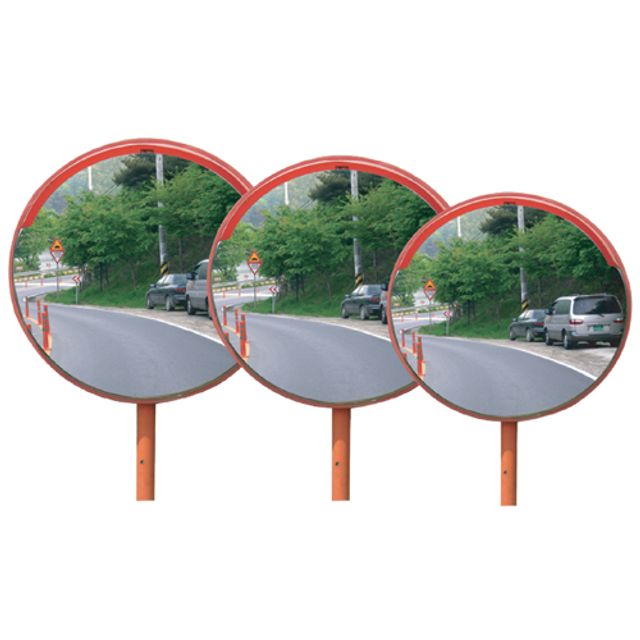 신도산업도로반사경 1EA 스테인리스/600MM