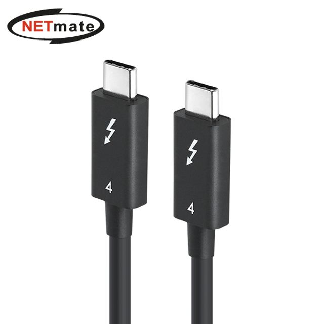 NM-TBF4008 40G 썬더볼트4 USB-C 케이블 0.8m