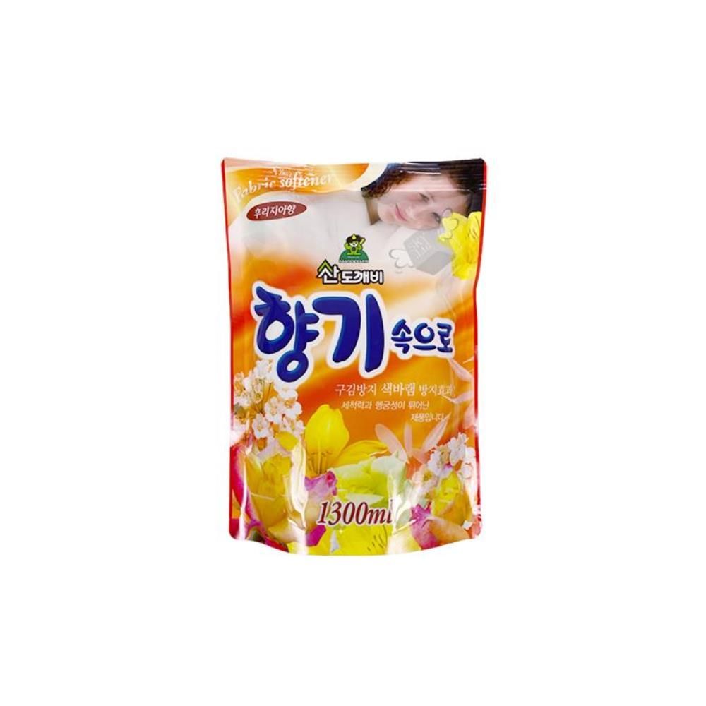 피부보호 후리지아 섬유유연제 리필 x12개 1300ml 섬