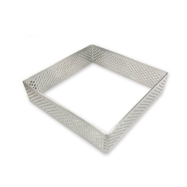 쿠킹의정석 무스링 타공 사각틀(9cm) 1개