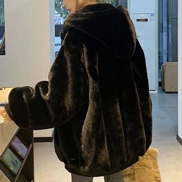 점퍼 외투 캐주얼 여성 후드티 후 자켓 후리스