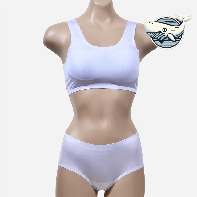 에어리 스포츠브라 팬티 편안한 착용감 화이트