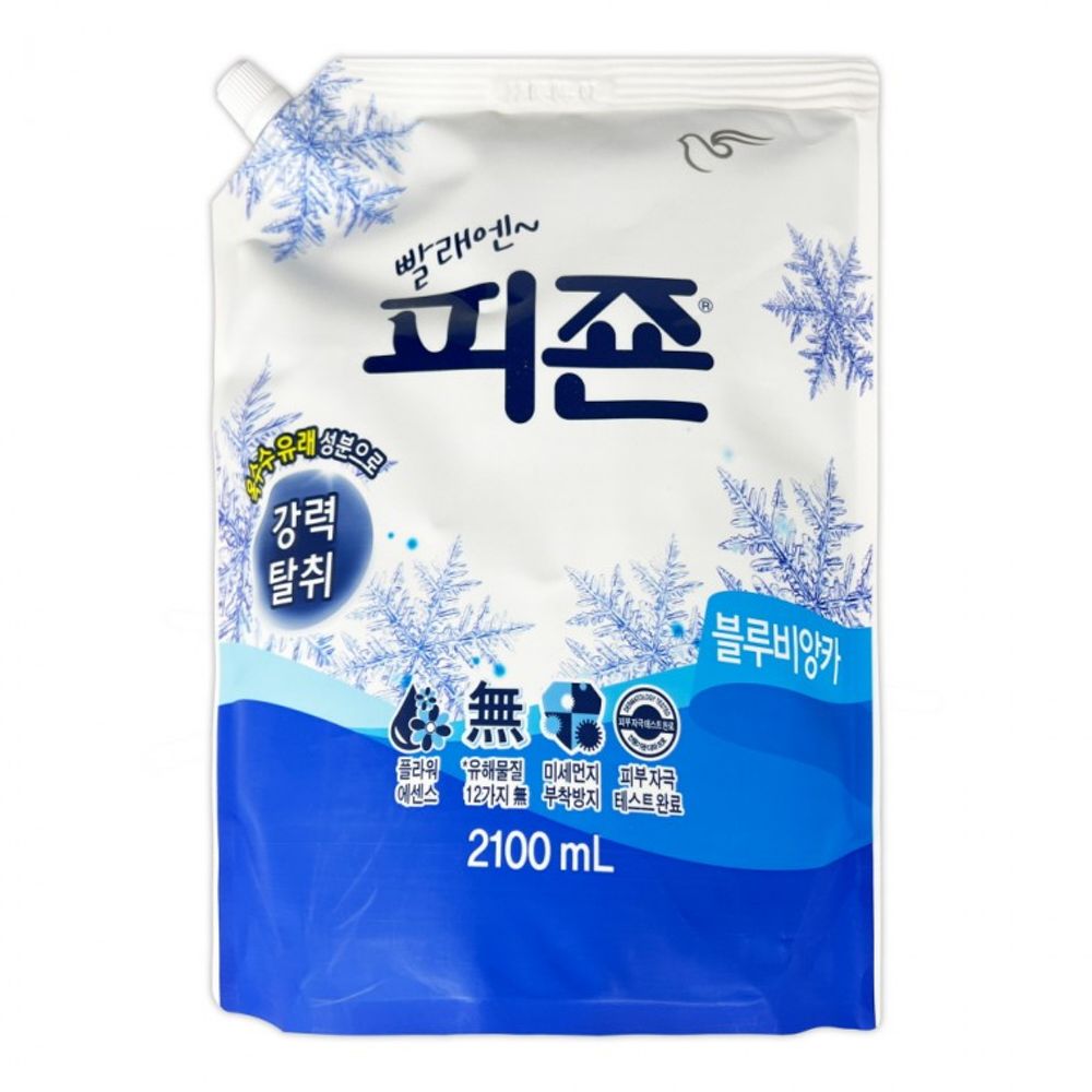 향기좋은 피죤 블루비앙카 리필용 2100ml 섬유유연제