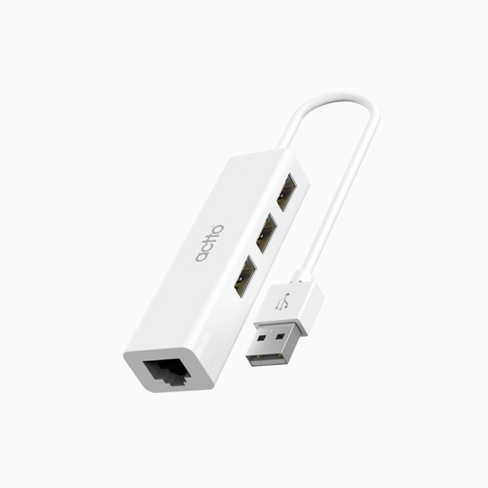 2 in 1 USB LAN 어댑터 3포트 허브 콤보