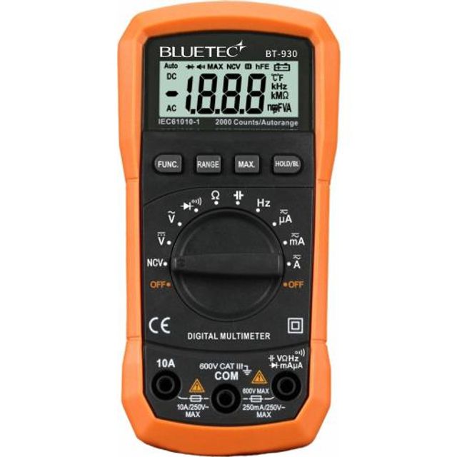 BT-930 블루텍온도계디지털테스터 1EA BT-930