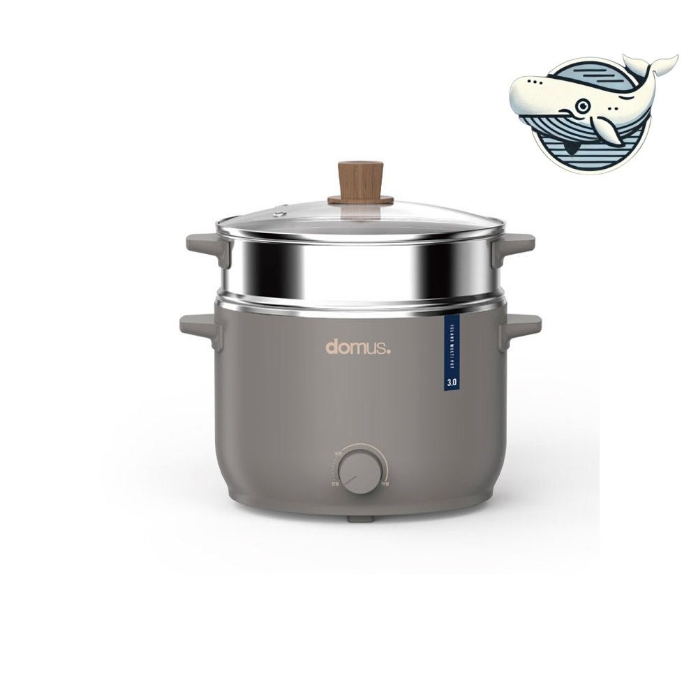 스테인리스 멀티 전기찜기 3L 퀄리티 2단