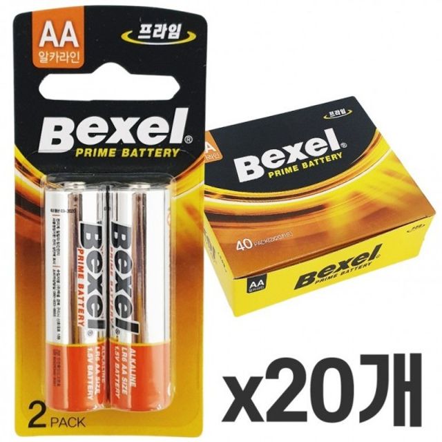 AA 알카라인 건전지 2p 벡셀