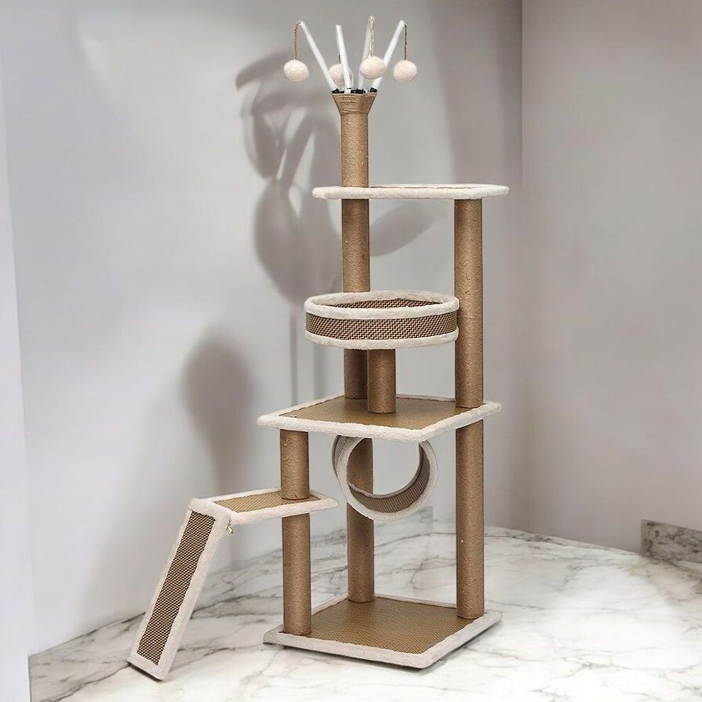 게더릭 고양이 캣타워 (140cm)