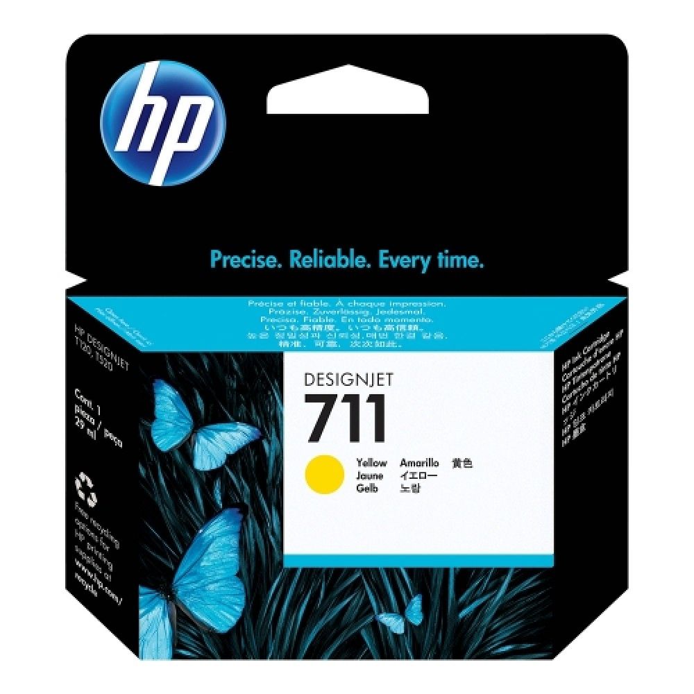 HP 정품잉크 NO.711 CZ132A 노랑